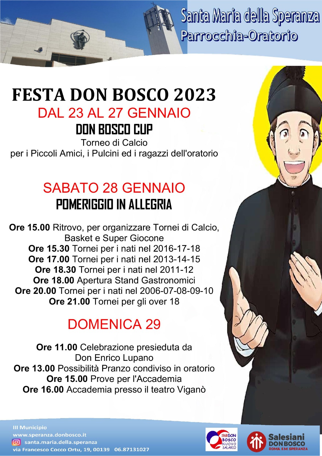 FESTA DON BOSCO ORATORIO 2023